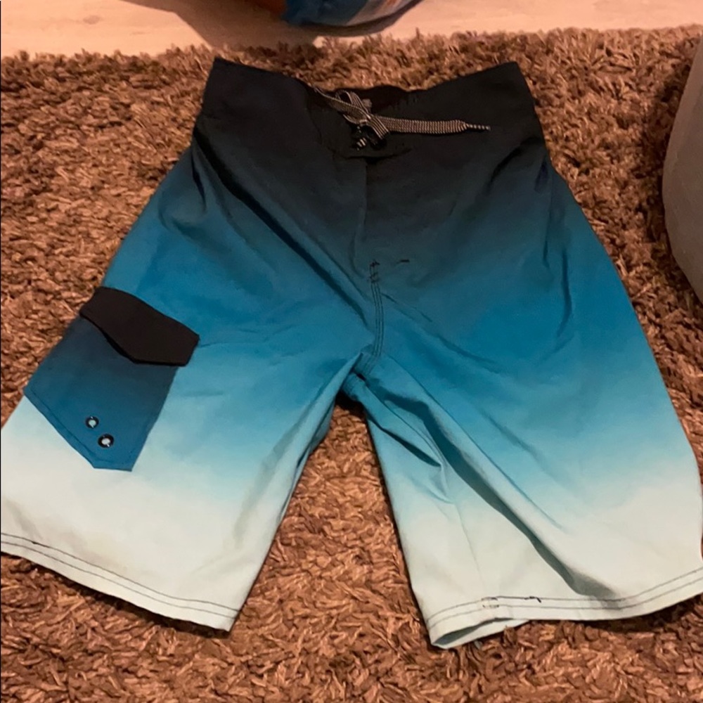 First wave swim trunks blue 14-16